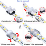 Conector de Hipopótamo para Tira LED IP65 8MM 2PIN - DSC - Imagen 3