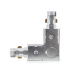 Conector en L Para Carril Bifásico  Blanco - DSC - Imagen 3