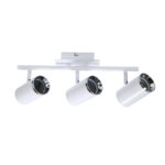 Aplique de Techo GU10 City 3 Focos - DSC