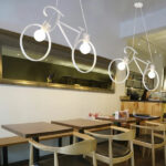 Lámpara de techo Vintage 2L Bicycle White - Imagen 4