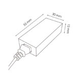 Adaptador de Corriente para tiras LED 60W 12VDC - Imagen 2