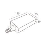 Adaptador de Corriente para tiras LED RGB 60W 12VDC - Imagen 2