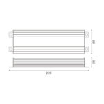 Fuente de Alimentación Para Tiras Led 250W 12Vdc Ip65 - Imagen 2