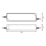 Fuente de alimentación para tiras LED 60W 12VDC IP66 - Imagen 2