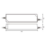 Fuente de alimentación para tiras LED 150W 12VDC IP66 - Imagen 2