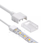 Conector intermedio con cable para Tira LED IP68 12MM out 10MM in 2PIN - Imagen 4