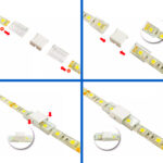 Conector intermedio para Tira LED IP68 10MM out 8MM in 2PIN - Imagen 3