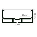 Perfil de aluminio SantMig 2 metros - DSC - Imagen 2