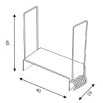 Grapas Para Perfil de Aluminio "XL" - Imagen 2