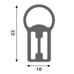 Funda De Silicona Arc 22X10 Para Tiras Led - 20 metros - Imagen 2