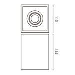 Aplique de techo Berlín GU10 - Imagen 2