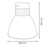 Campana LED Menie 28W - Pescaderias - DSC - Imagen 2