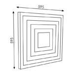 Extractor Ofair 60X60 cm 50W - Imagen 2