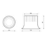 Downlight LED Luxtar 15W - DSC - Imagen 2