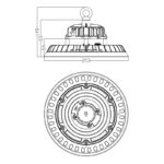 Campana UFO LED Serie A 100W 1-10V - Imagen 2