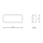 Emergencia LED 3W Zovy Autotest 280Lm - Imagen 2