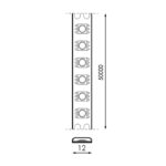 Tira Led 24V Smd Videny Ip20 Rgb+w(3000K) 14W/m - 5 Metros - Imagen 2