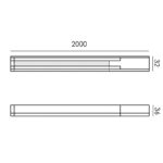 Carril Trifasico - 2 metros - Imagen 2