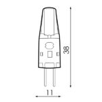 Bombilla LED G4 12VDC COB 3W - Imagen 2