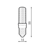 Bombilla LED E14 5W Mini - Imagen 2