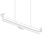 Lámpara lineal LED Viena 40W (UGR 17) - Imagen 2