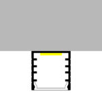 Perfil de aluminio Jesf - 2 metros - Imagen 3