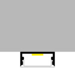 Perfil de aluminio Minim - 2 metros - Imagen 3