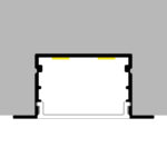 Perfil de aluminio Hev - 2 metros - Imagen 3