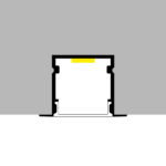 Perfil de aluminio Tramont - 2 metros - Imagen 3