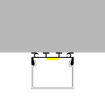 Perfil de aluminio Cubik - 2 metros - Imagen 4