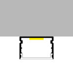 Perfil de aluminio Rok - 2 metros - Imagen 3