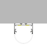 Perfil de aluminio Oval - 2 metros - Imagen 3