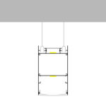 Perfil de aluminio Bieg - 2 metros - Imagen 3