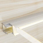 Perfil de aluminio Nibble - Especial Vitrinas - 2 metros