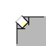 Perfil de aluminio Tuc - 2 metros - Imagen 3