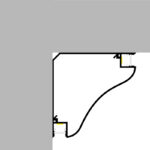 Perfil de aluminio Beat Lacado Blanco - 2 metros - Imagen 3