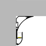 Perfil de aluminio Sea Lacado Blanco - 2 metros - Imagen 3