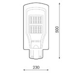 Farola Solar LED para Alumbrado Público 40W con Sensor - DSC - Imagen 2
