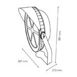 Foco Proyector Led Planet 600W - DSC - Imagen 2