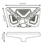 Farola Solar Led Kain Para Alumbrado Público 80W - Imagen 2