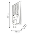 Farola Solar Led Solights Para Alumbrado Público 100W - Imagen 2