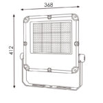 Foco proyector LED Slim Series 200W - Imagen 2