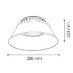 Campana Led Infinity 150W - DSC - Imagen 2