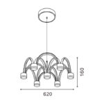 Lámpara Led Para Techo Emin 84W - DSC - Imagen 2