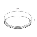 Lámpara Led Para Techo Pika 60W Blanco - DSC - Imagen 2