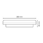 Plafón LED SmartHome RainBow 24W IP54 Wifi App CCT - Imagen 2