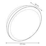 Plafón LED Screw 20W IP65 - Imagen 2