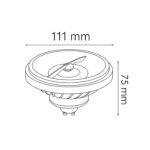 Bombilla LED Pro GU10 AR111 15W 24º - Imagen 2