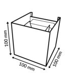 Aplique de Pared LED Rust Cube 12W IP54 - Imagen 2