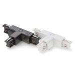 Conector tipo T para carril trifásico